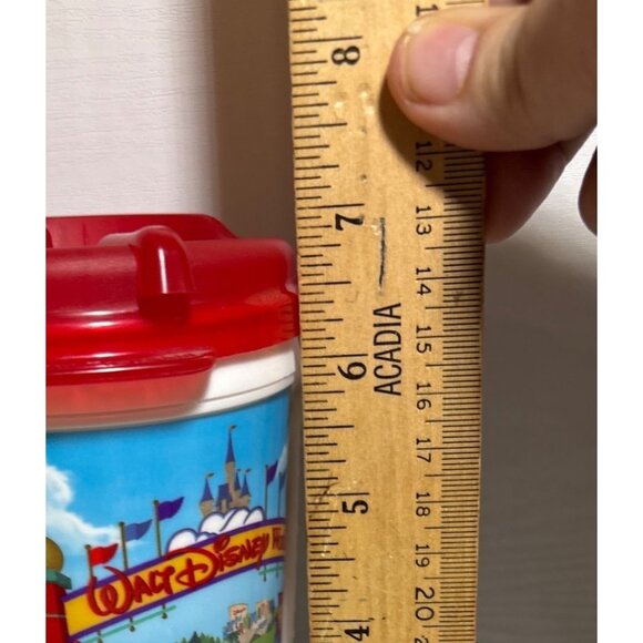 Disney Parks Resort Travel Mug Handle Lid Mickey & Friends Rapid Fill Refillable - Picture 9 of 12